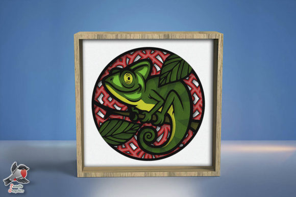 3D Lizard Shadow Box SVG Template: A Practical Guide to Digital Papercraft Workflows