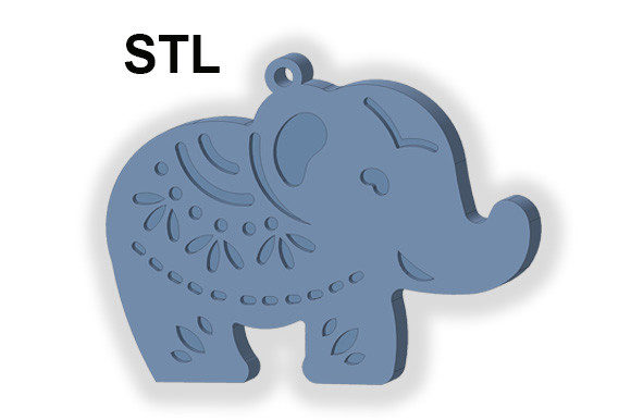 Elephant Keychain: Integrating Digital 3D Assets into Your Creative Workflow