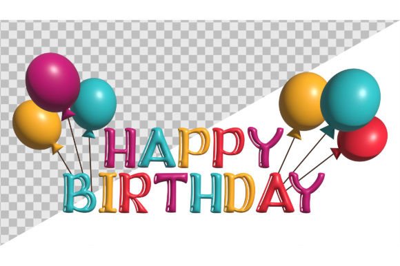 Evaluating 3D Happy Birthday Elements for Design Projects