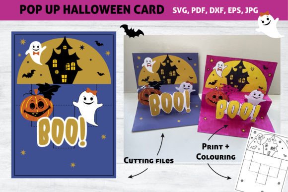 Halloween Pop Up Card SVG and 3D Halloween: Streamlining Creative Workflows